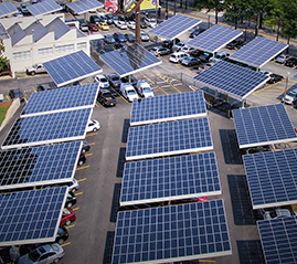 কারপোর্ট পিভি মাউন্টিং সিস্টেম