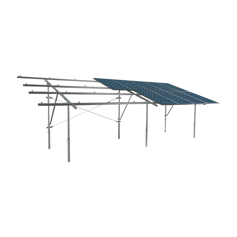 ডাবল কলাম পিভি মাউন্টিং