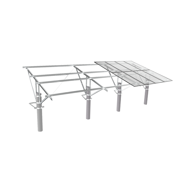 ফিশারি-সোলার হাইব্রিড পিভি মাউন্টিং